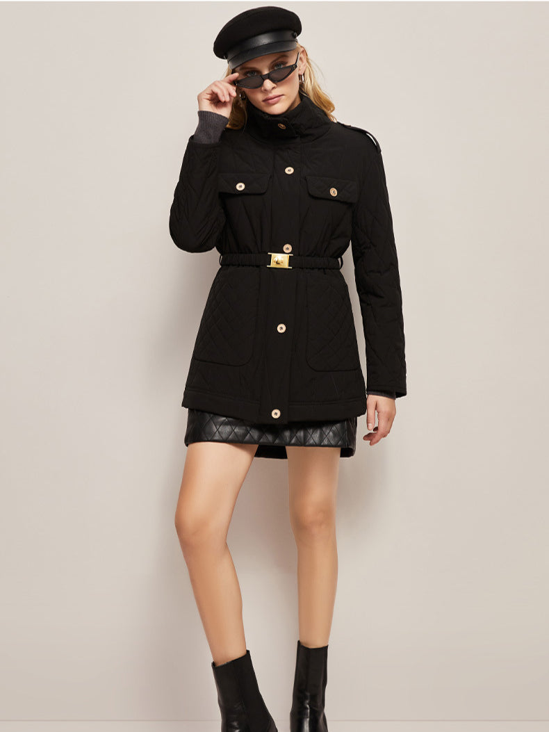 Cozy Casual Quilted Parka