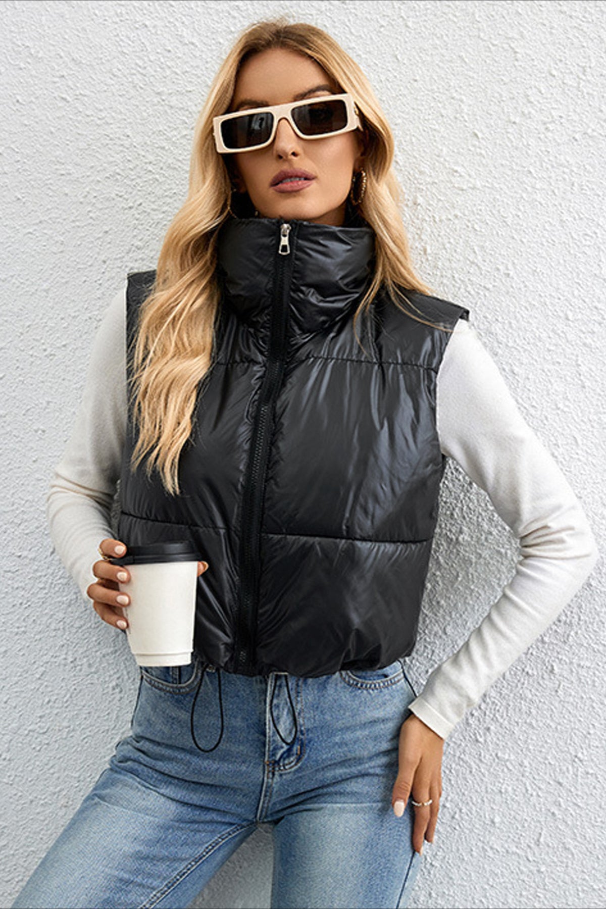 Casual Sleek Puffer Vest